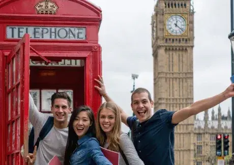 Group in London