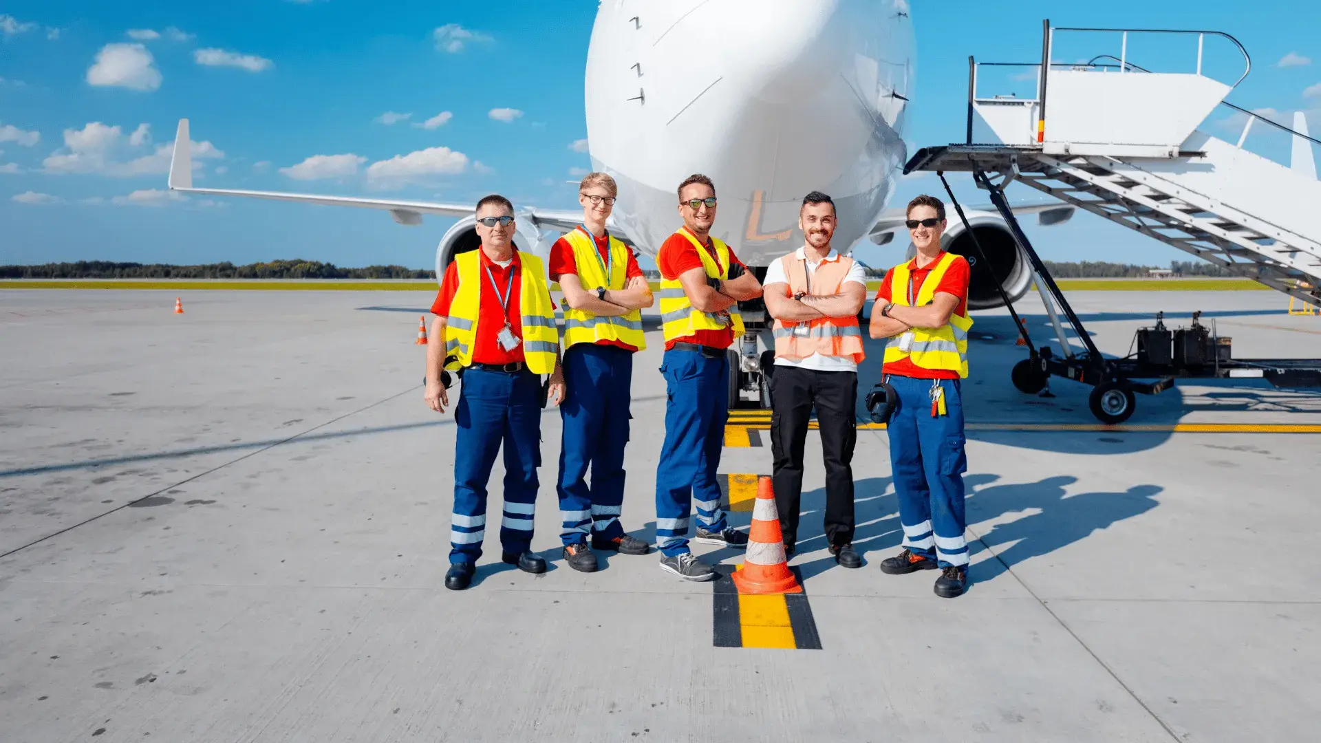Airport and aviation staff